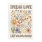 Stupell Industries Spread Love Like Wildflowers Wall Plaque Art Design by Amanda Houston